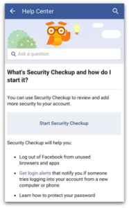 Facebook Security Check 3