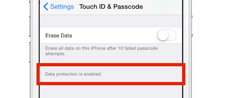 iPhone Encryption 4